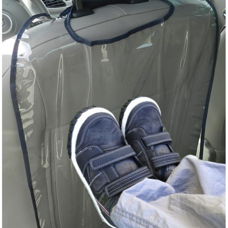 Protection dossier siège auto anti-trace de pieds enfant en PVC