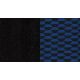 Housses de siège auto sur mesure DACIA SANDERO 2 (De 12/2012 à 12/2020) Damier noir et bleu