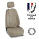 Housses de siège de voiture sur mesure RENAULT ESPACE 3 Long - 6 places (De 01/1998 à 08/2002) Simili cuir beige - 6 sièges