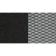 Housses de sièges avant sur mesure LANCIA MUSA (De 01/2004 à 12/2012) Damier noir