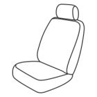 PEUGEOT PARTNER III standard - 3 places (De 11/2018 à ...) sur mesure Housse siège chauffeur utilitaire